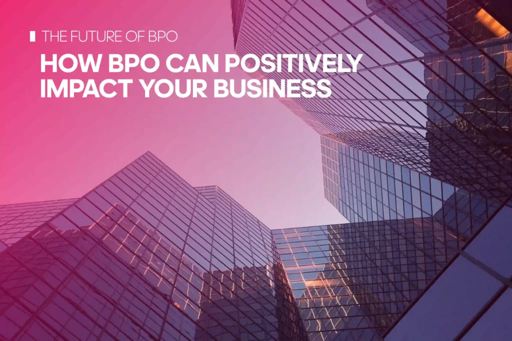 Cover poster of a SPLACE blog entitled “How BPO can positively impact your business”